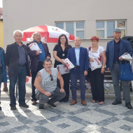 Setkání kandidátů do Krajského zastupitelstva v Brandýse.